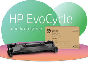 Neues Angebot für Geschäfts­kunden: Die wiederaufbereiteten "HP EvoCycle"-Tonerkartuschen