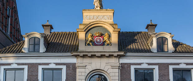 Das Rathaus im niederländischen Wageningen wurde unter nachhaltigen Gesichtspunkten renoviert und neu eingerichtet.