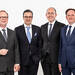 Das neue Führungsteam der Dauphin-Gruppe: (v.l.) Dr. Rolf Hallstein, Stefan Scheurer, Christoph Schülner, Dr. Jochen Ihring