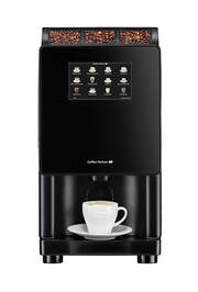 Die "miniBona2" ist die richtige Maschine für kleinere Büros (ab ­sieben­ Mitarbeiter) und ist ausreichend für bis zu 40 Tassen pro Tag.