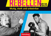 "Rebellen": Der Wochenkalender stellt jede Woche eine rebellische Persönlichkeit mit prägnanter Kurzbiographie vor. (Bild: Screenshot, Harenberg-Kalender)