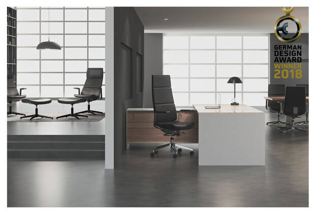 Der Bürostuhl "Collection S" von MartinStoll. Design: NOA Intelligent Design
