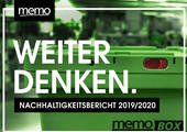 Klares Bekenntnis: memo-Nachhaltigkeitsbericht 2019/20 erschienen. (Bild: memo AG)